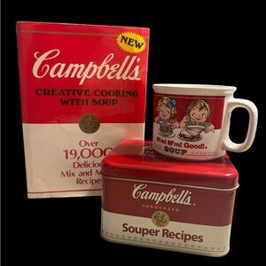 Vintage Campbells  Soup Collection Set